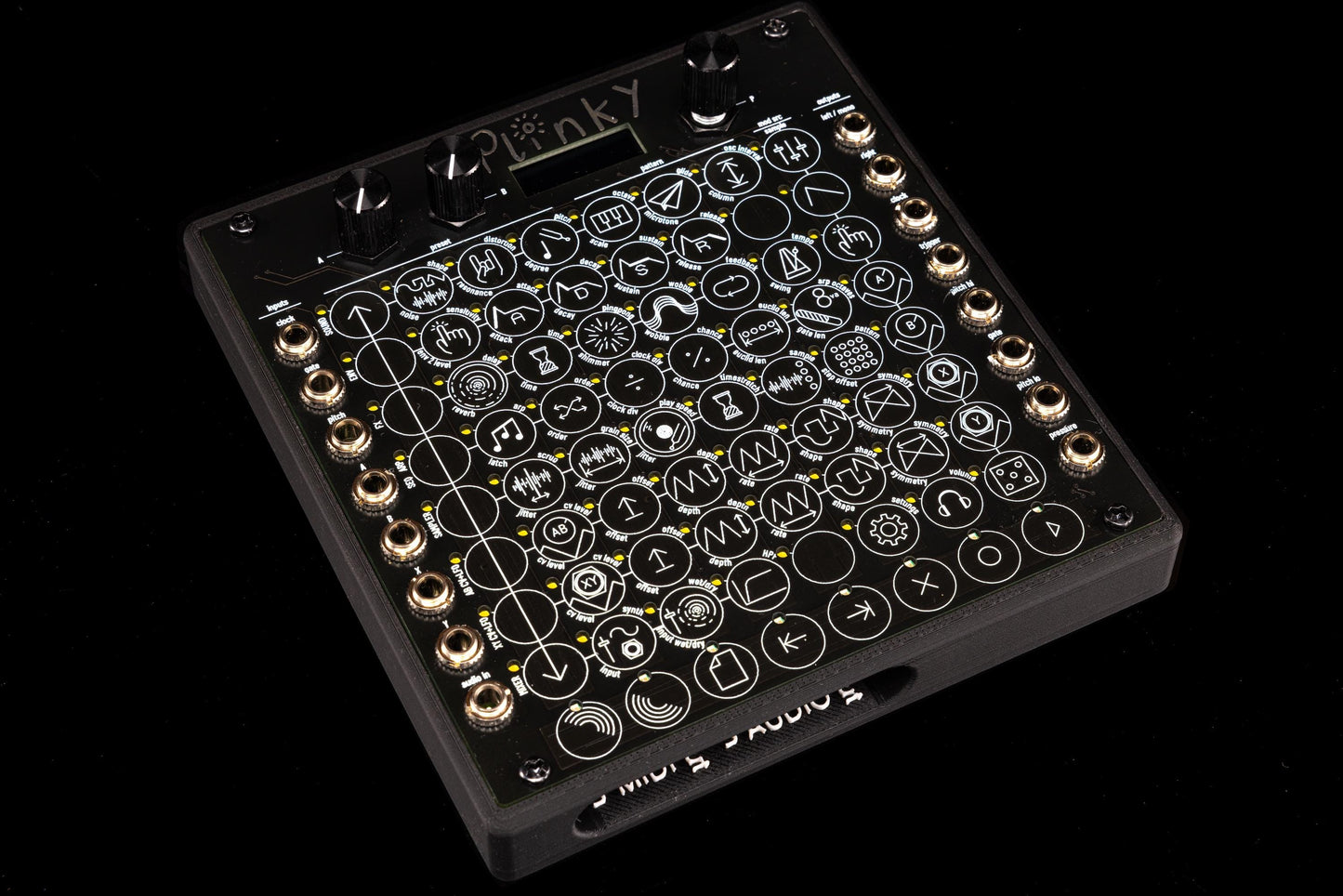 Thonk PLINKY Synth Shell Case - Durable 3D-Printed Protective Frame for PLINKY Synthesizer - Custom Color Options.