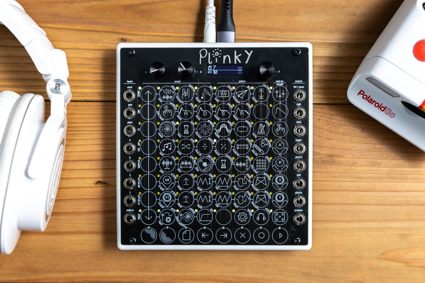 Thonk PLINKY Synth Shell Case - Durable 3D-Printed Protective Frame for PLINKY Synthesizer - Custom Color Options.