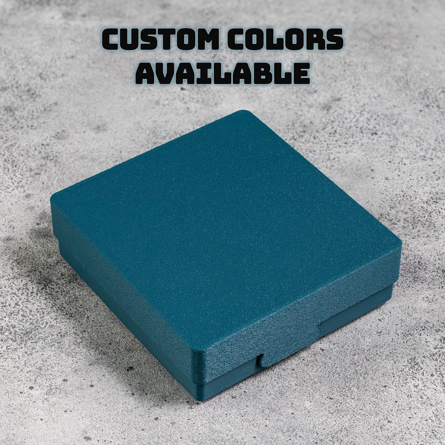 Custom color plinky travel case cover