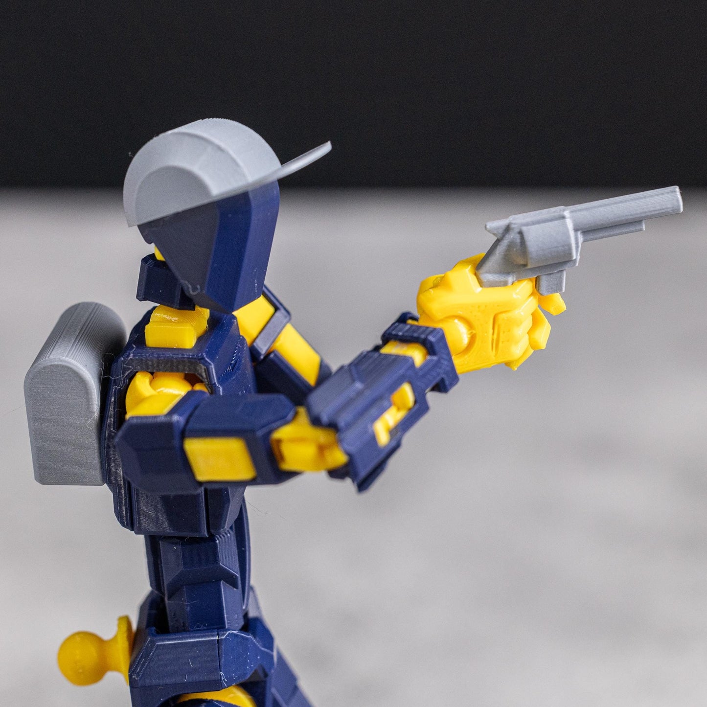 Dummy 13 - Action Accessory Kit for 8" figure. Add fun tools and Accessories to your Fully Customizable, Posable 3D Printed Action Figure