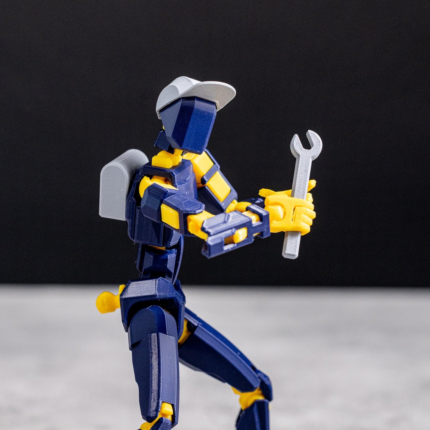 Dummy 13 - Action Accessory Kit for 8" figure. Add fun tools and Accessories to your Fully Customizable, Posable 3D Printed Action Figure
