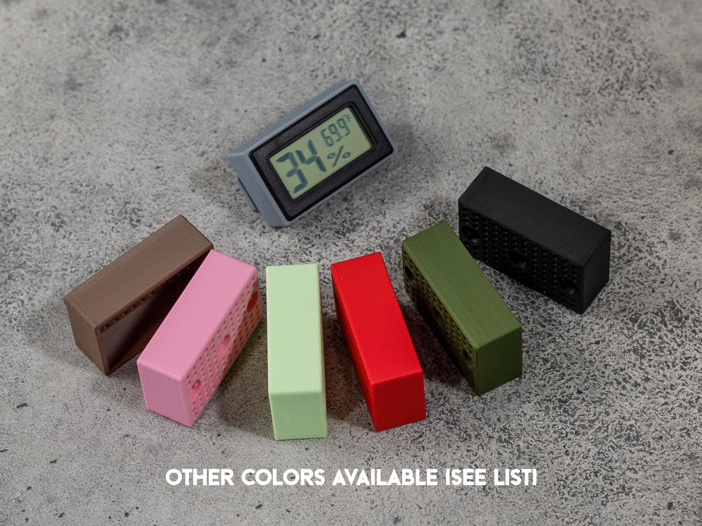Magnetic Hygrometer available colors