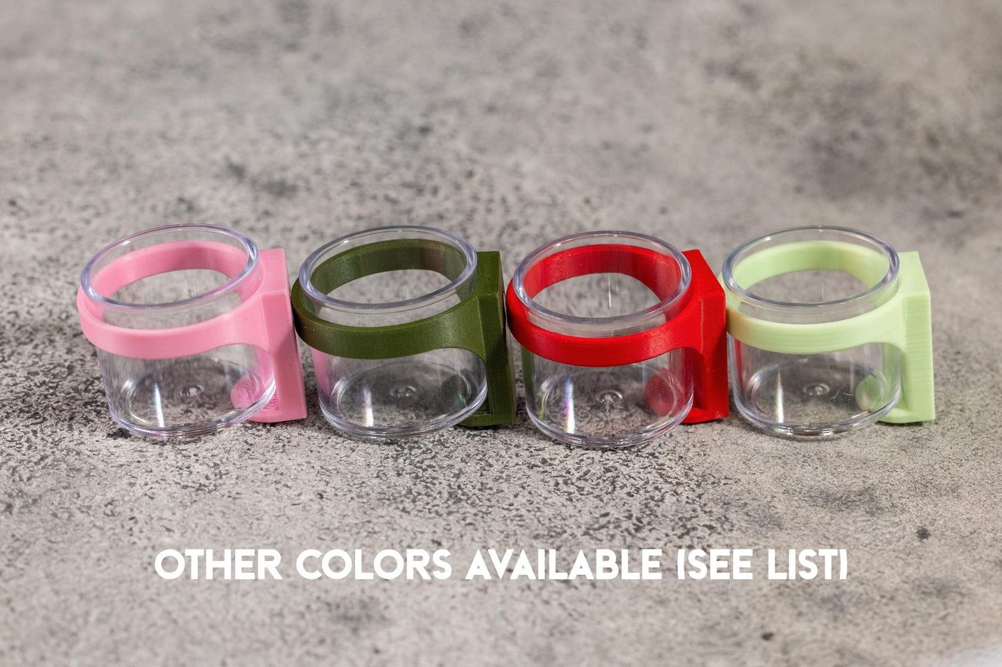 Jumping Spider Magnetic Feeder Cup in many colors