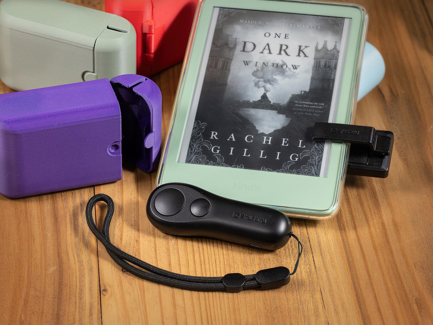 Case for Kindle Page Turner - SK Syukuyu - The ORIGINAL - Lanyard Compatible Design - More color options - Please read description for fit.