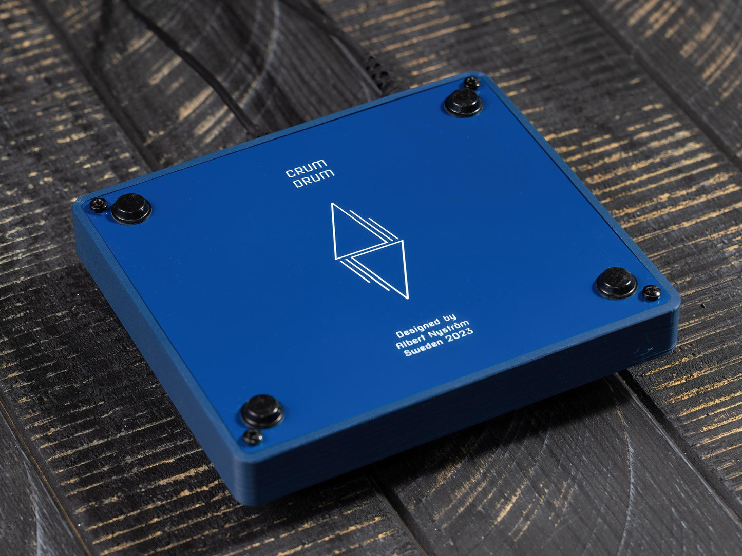 Crum Drum Synth Frame Case - Durable 3D Printed Side Frame for Nyström DIY Synth Kit Thonk | Protective Accessory - CrumDrum by Nystrom