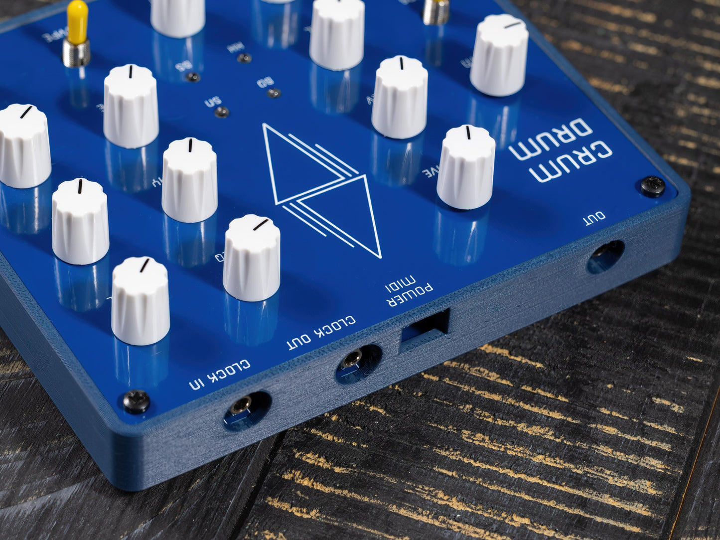 Crum Drum Synth Frame Case - Durable 3D Printed Side Frame for Nyström DIY Synth Kit Thonk | Protective Accessory - CrumDrum by Nystrom