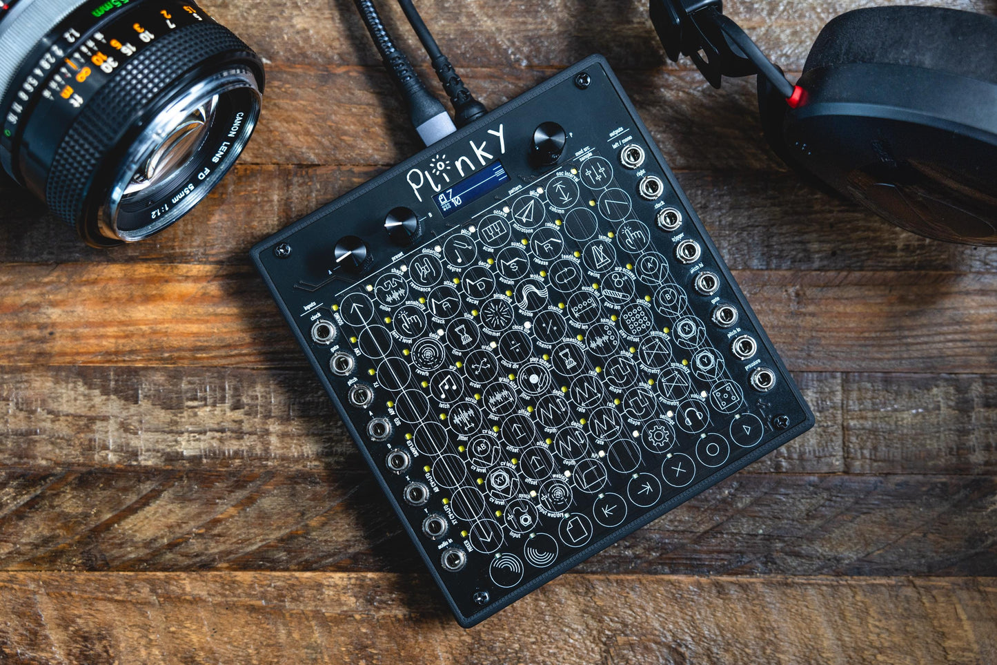 Thonk PLINKY Synth Shell Case - Durable 3D-Printed Protective Frame for PLINKY Synthesizer - Custom Color Options.