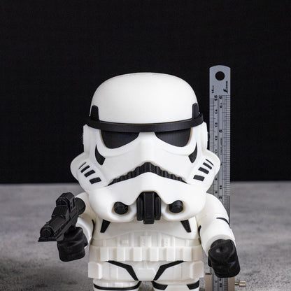 Adorable Stormtrooper Figurine for the Young Star Wars Enthusiast - 6.5 Inch Collectible