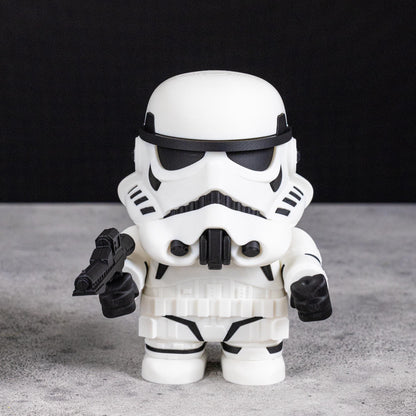 Adorable Stormtrooper Figurine for the Young Star Wars Enthusiast - 6.5 Inch Collectible