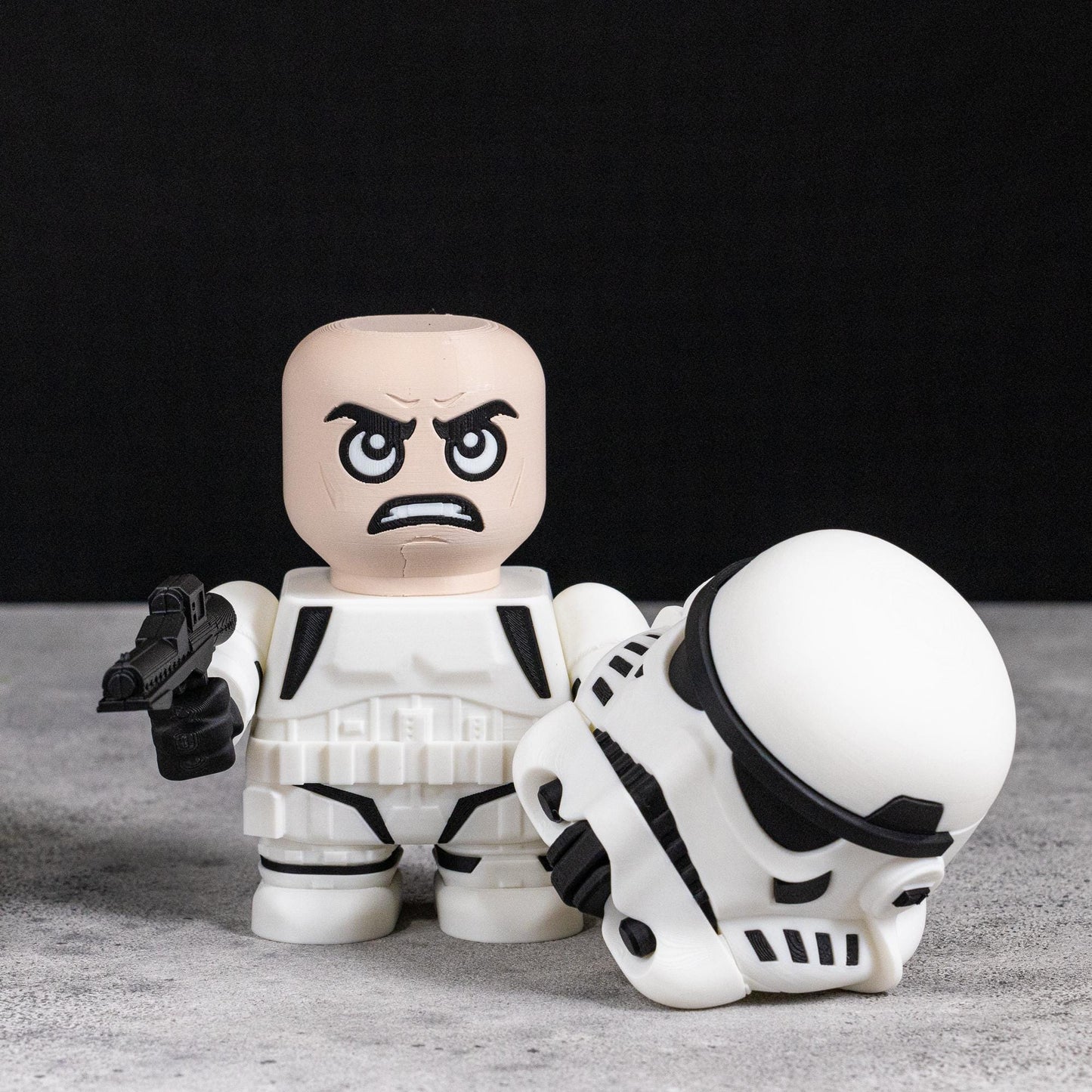 Adorable Stormtrooper Figurine for the Young Star Wars Enthusiast - 6.5 Inch Collectible