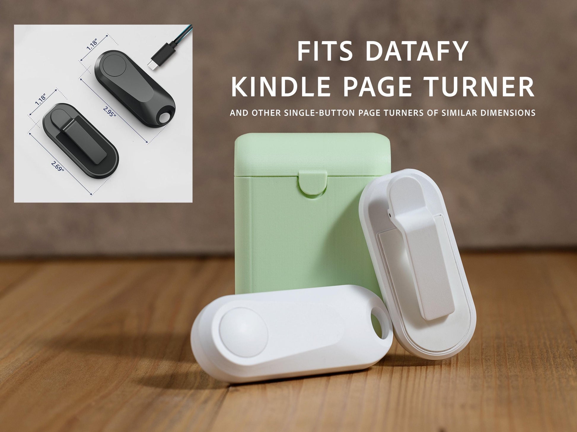 Case for Kindle Page Turner by Datafy -
