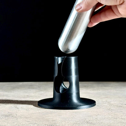 Aquarium 95g CO2 Bottle/Tank Holder for CO2 Systems – Stable 3D-Printed Cartridge Stand for Fluval, UNS, and More - Aquarium Accessory
