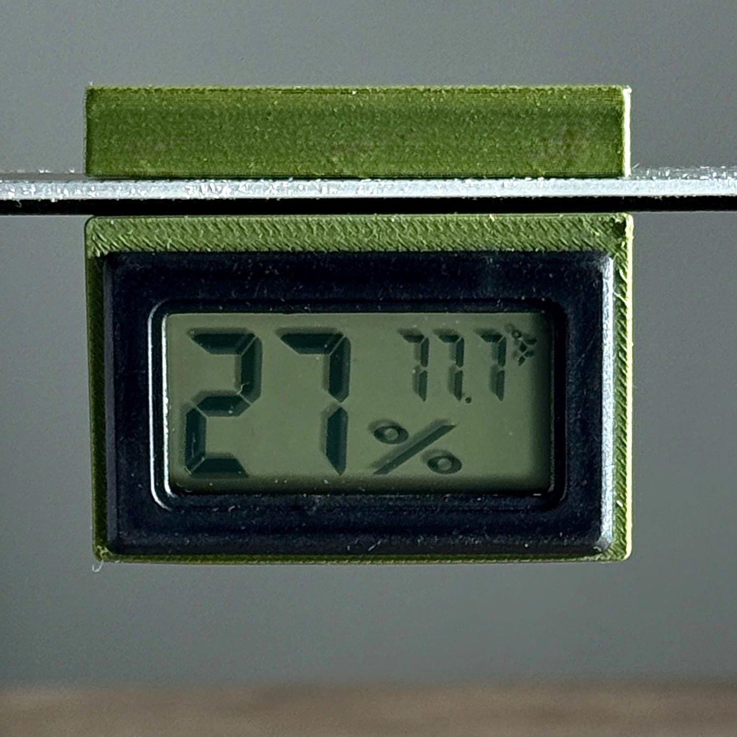Magnetic Hygrometer Mount for reptile, spider, insect, terrariums