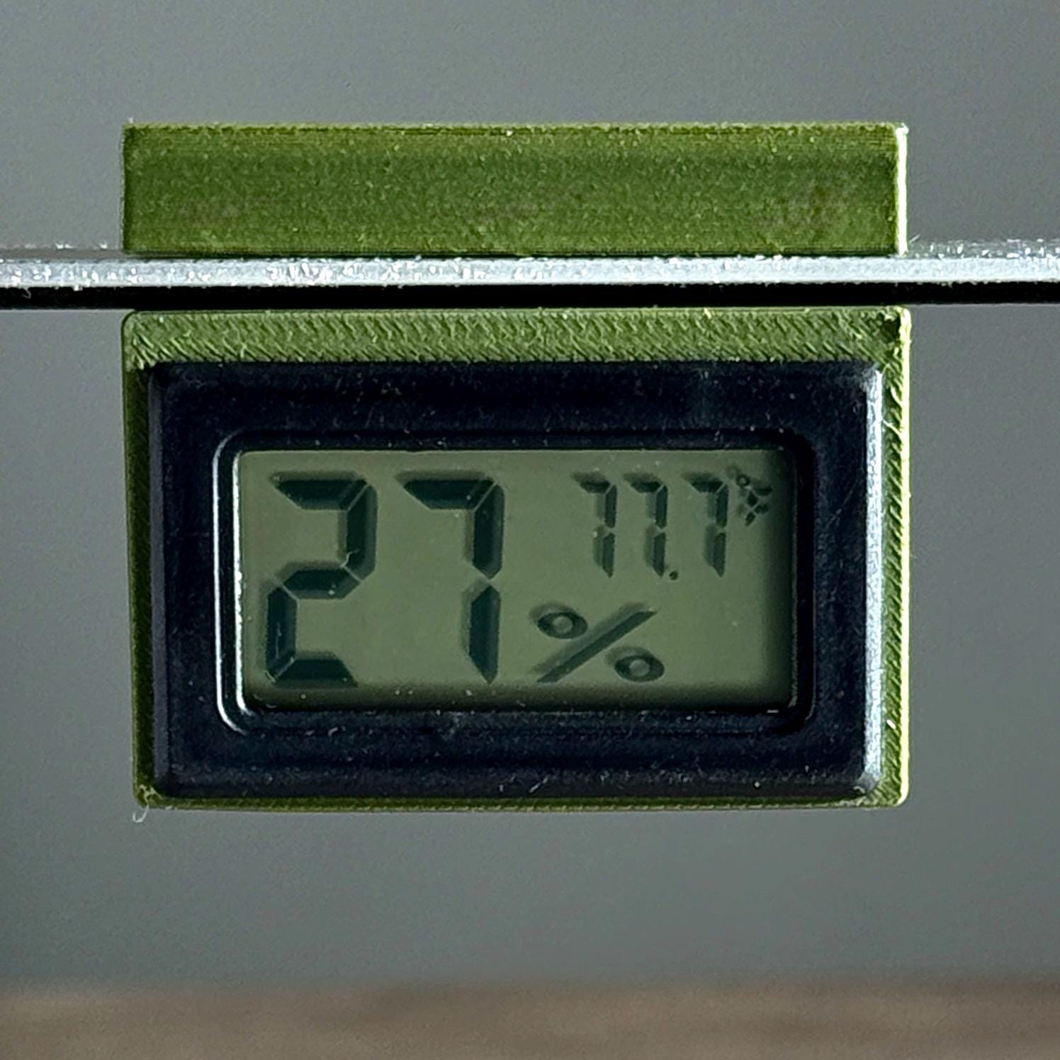 Magnetic Hygrometer Mount for reptile, spider, insect, terrariums