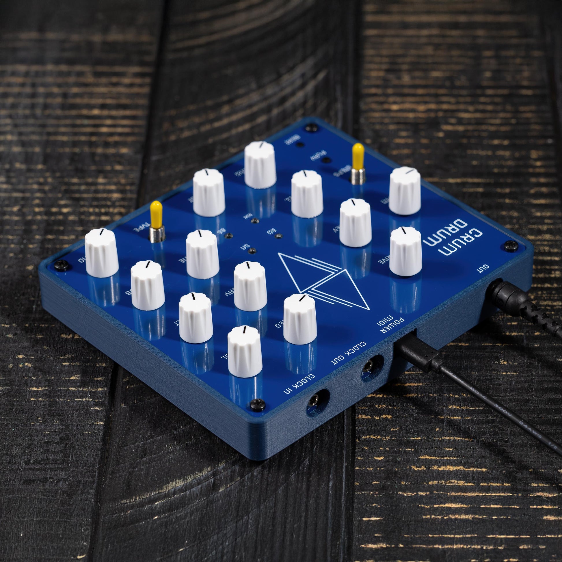 Crum Drum Synth Frame Case - Durable 3D Printed Side Frame for Nyström DIY Synth Kit Thonk | Protective Accessory - CrumDrum by Nystrom