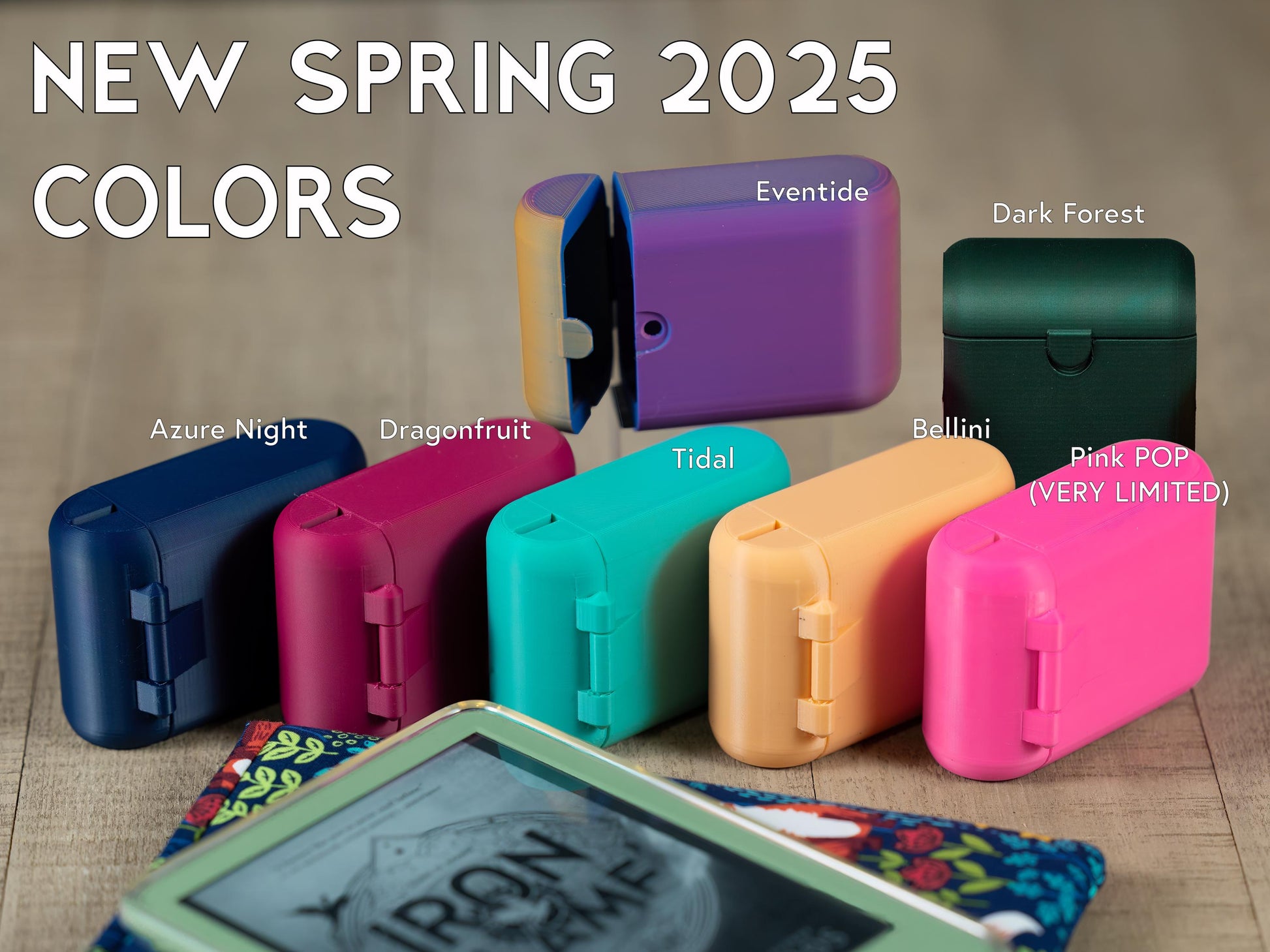New 2025 Spring/Summer Page Turner Case colors for kindle