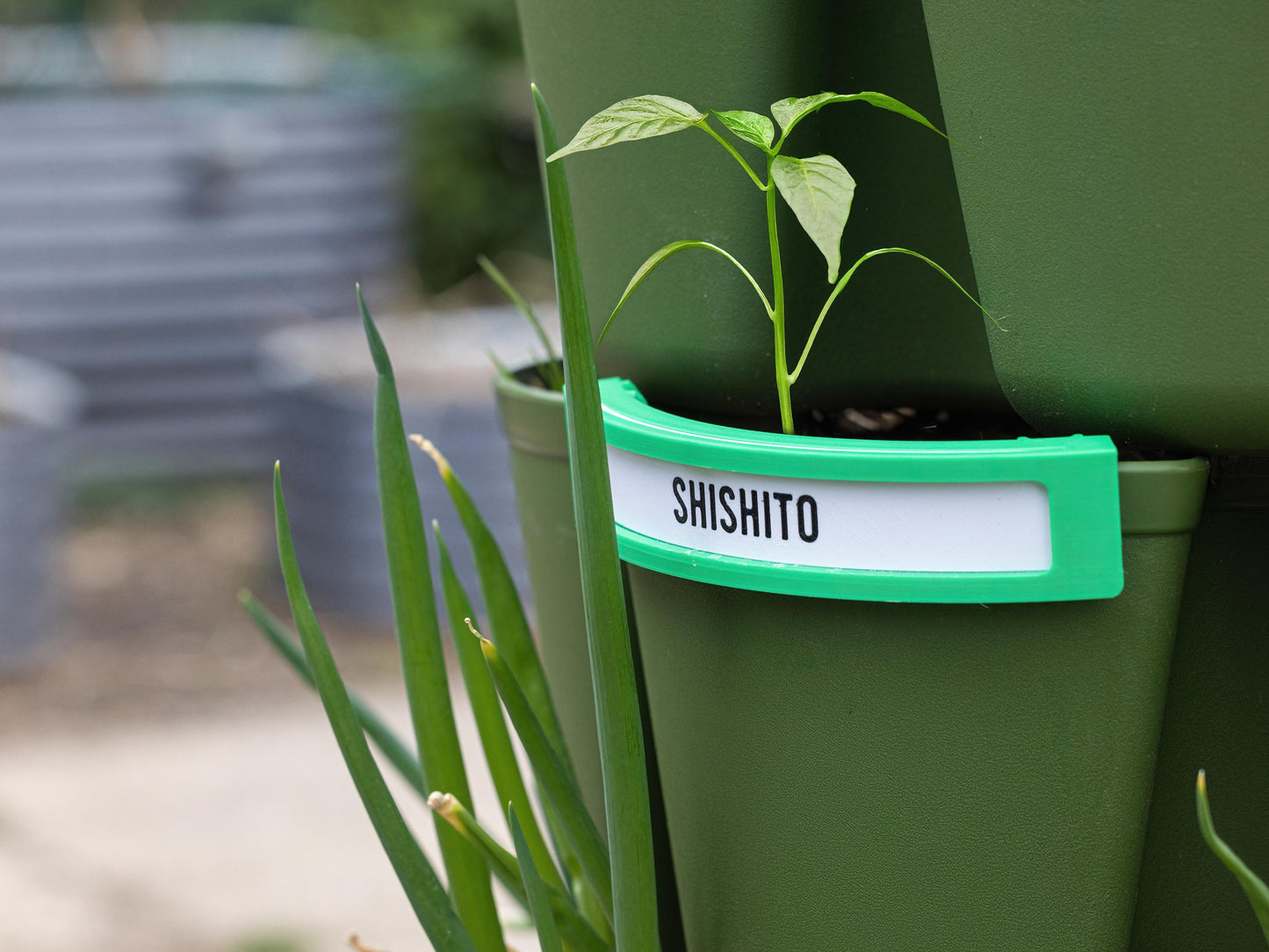 GreenStalk Plant Identification Labels – 3D Printed Custom Clip-On Tags for Vertical Garden Planters - Gardener gift