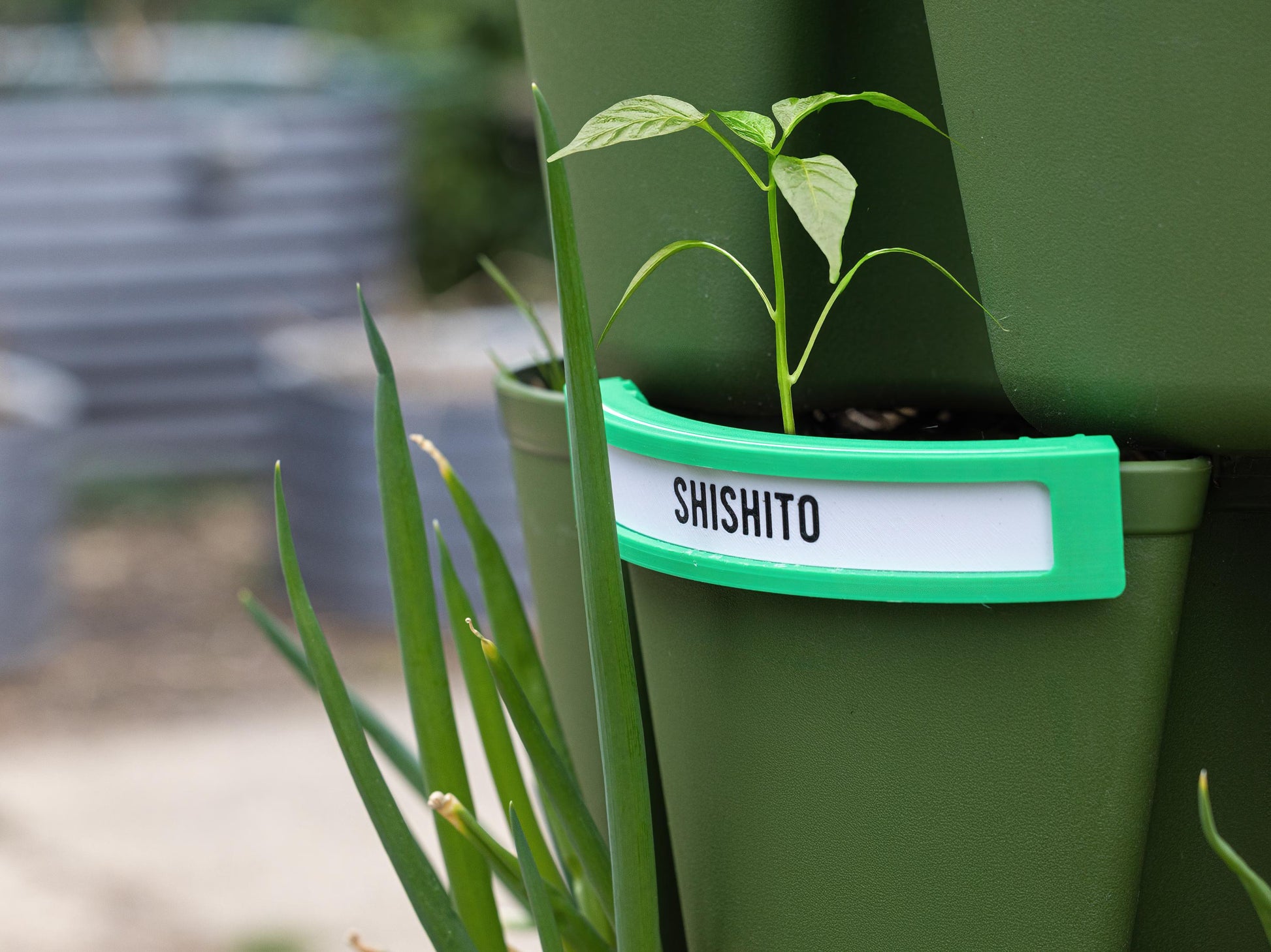 GreenStalk Plant Identification Labels – 3D Printed Custom Clip-On Tags for Vertical Garden Planters - Gardener gift