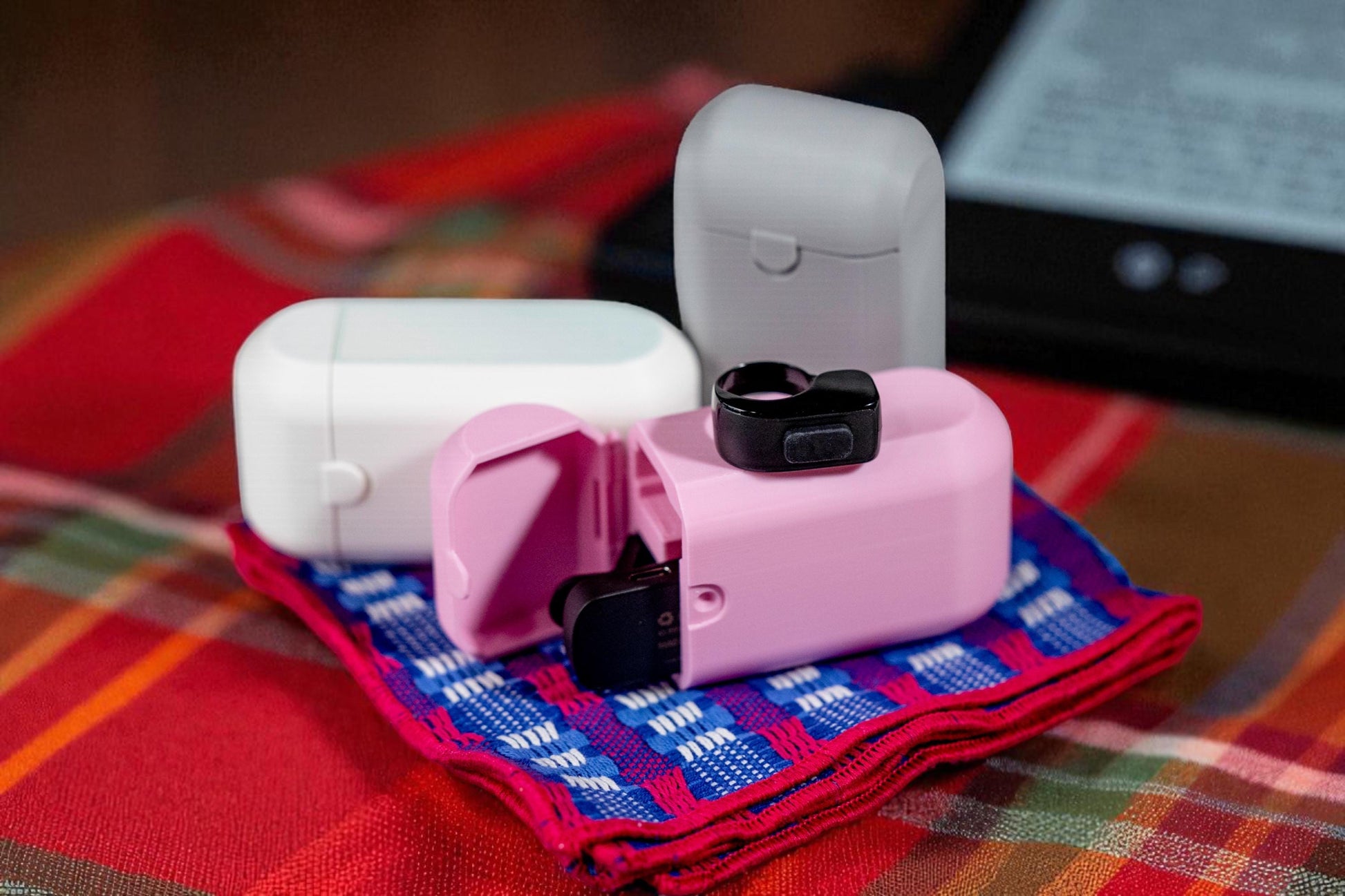 Case for Kindle Page Turner Datafy - RING STYLE Kindle remote control Design - Read description for fit.