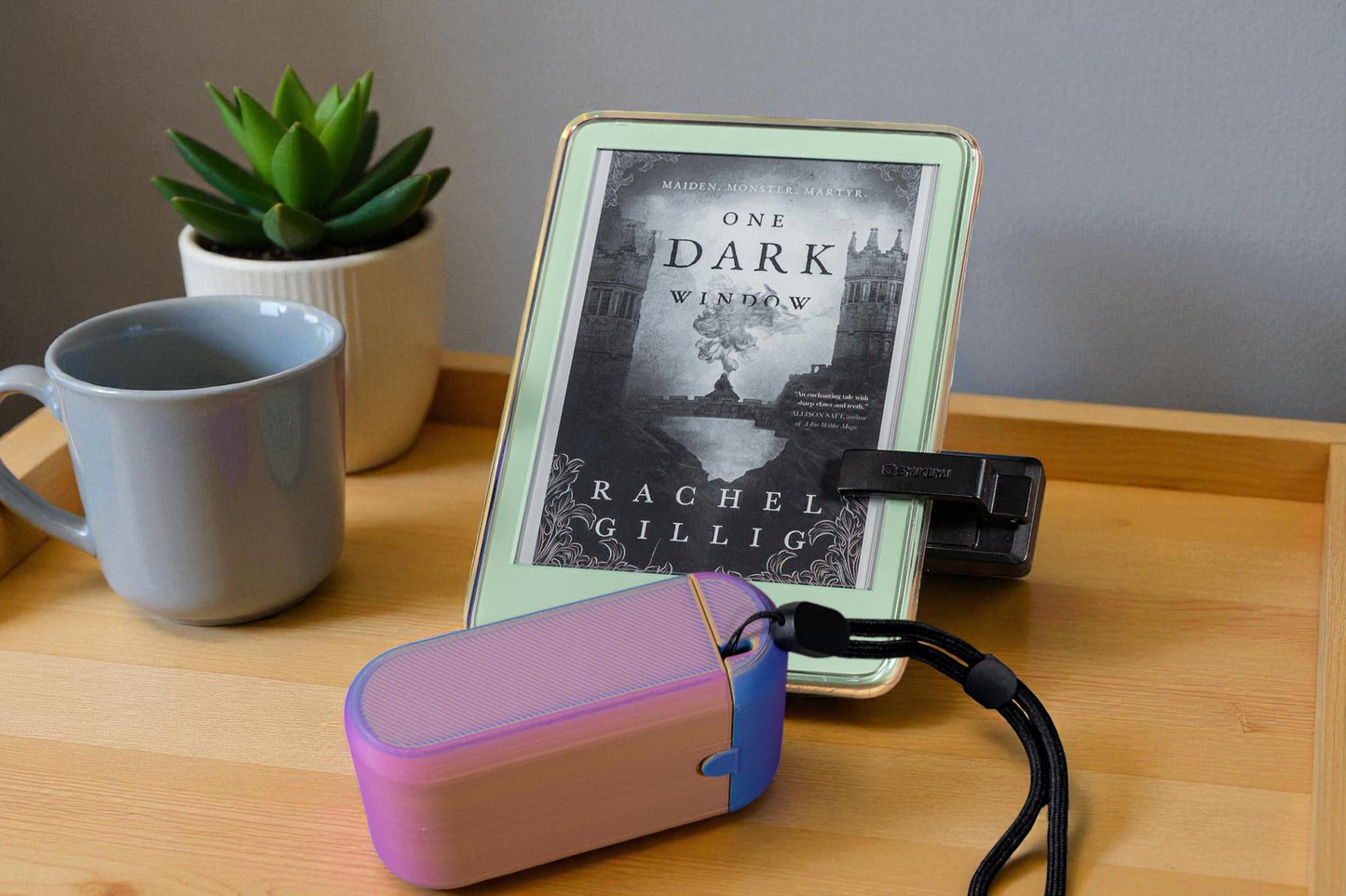 MoKo Kindle Page Turner Case: Original Lanyard Design - 3D Printed - fits Aaphdz and PageTurner
