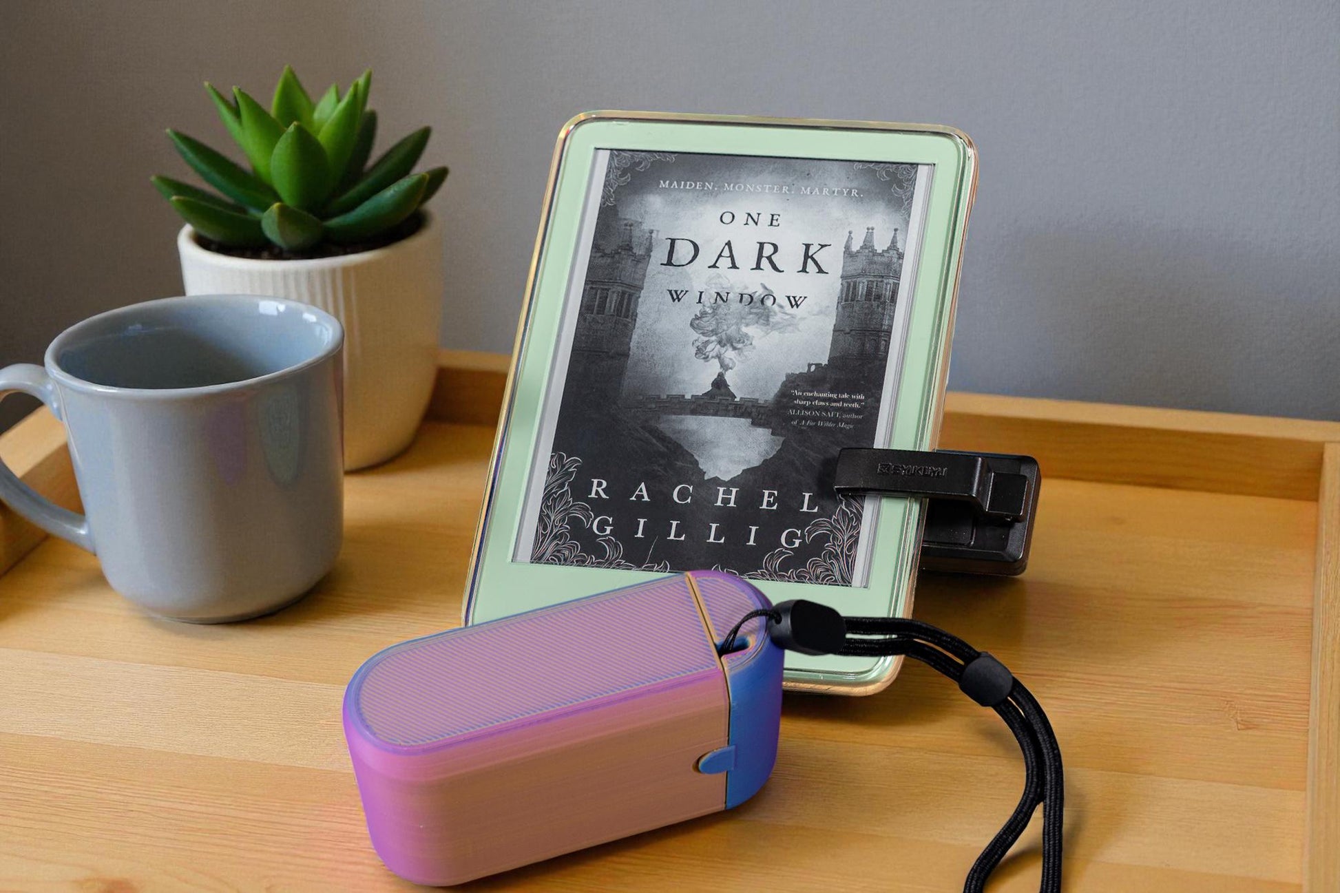 MoKo Kindle Page Turner Case: Original Lanyard Design - 3D Printed - fits Aaphdz and PageTurner
