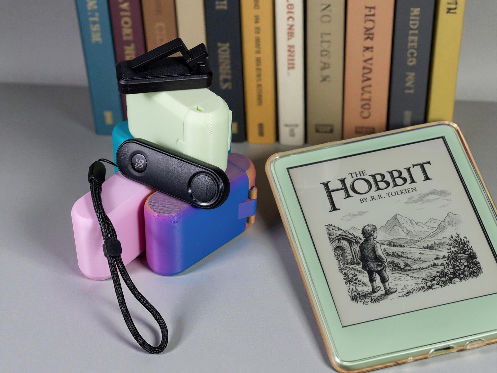 MoKo Kindle Page Turner Case: Original Lanyard Design - 3D Printed - fits Aaphdz and PageTurner