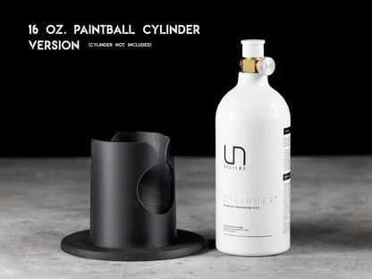 CO2 Cylinder stand 16 oz UNS version: Aquarium stable stand for paintball tank