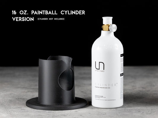 CO2 Cylinder stand 16 oz UNS version: Aquarium stable stand for paintball tank