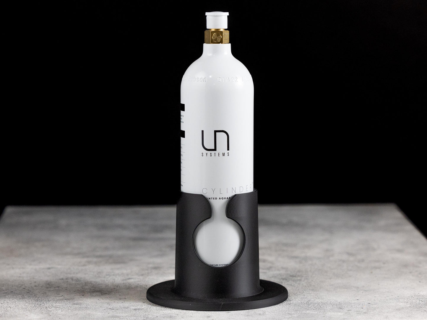 Aquarium 95g CO2 Bottle/Tank Holder for CO2 Systems – Stable 3D-Printed Cartridge Stand for Fluval, UNS, and More - Aquarium Accessory