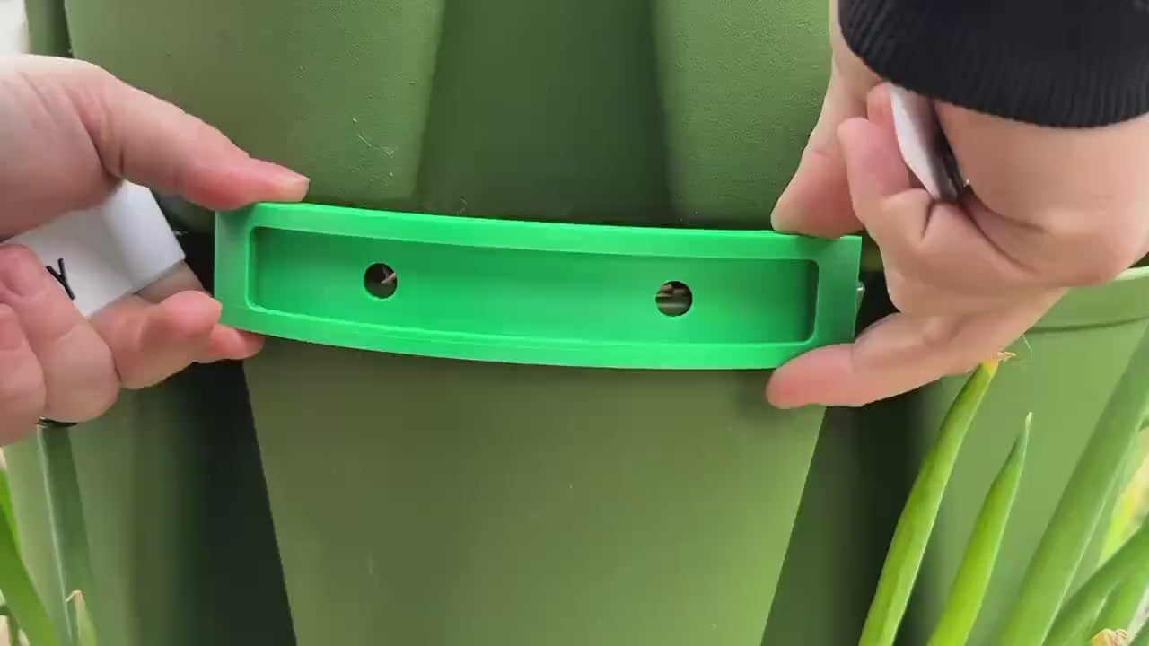 GreenStalk Plant Labels: 3D Printed Clip-On Tags for Vertical Garden